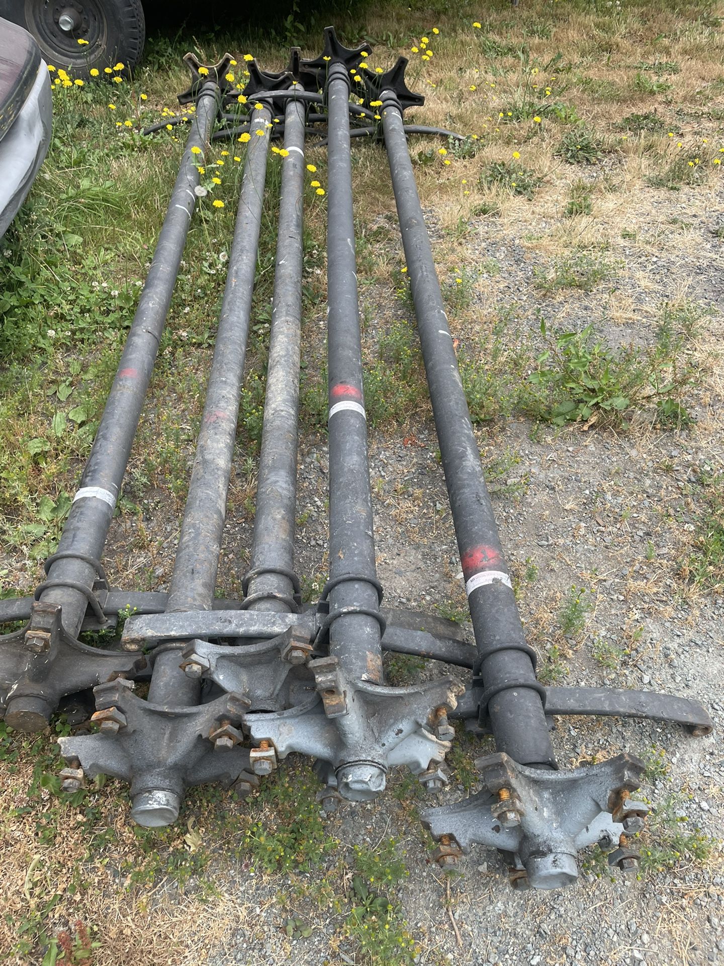 Trailer Axles Mobile Home 5 With Out Breaks $40. Each And Tires $40 Each