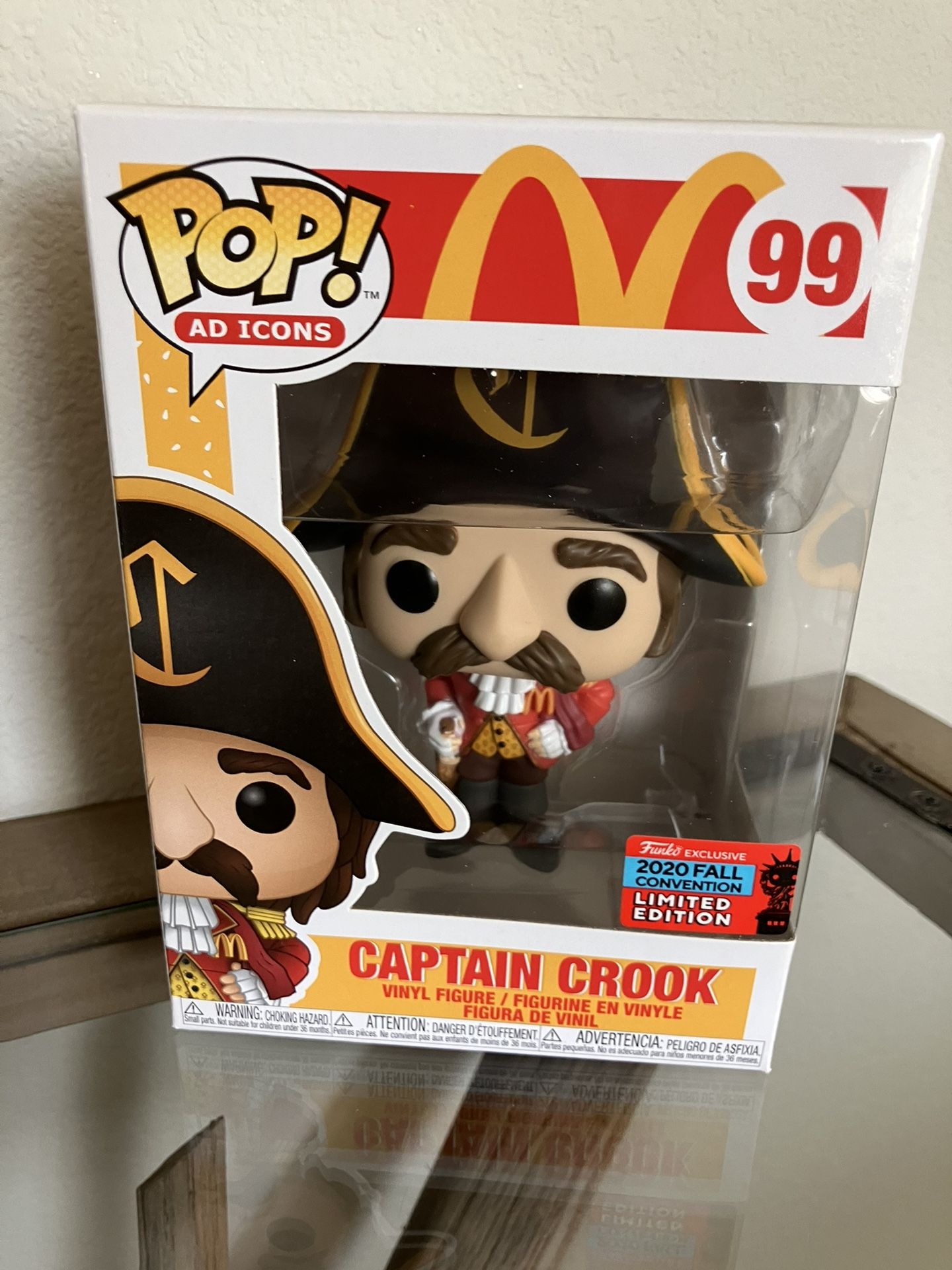 Funko POP McDonald’s Captain Crook