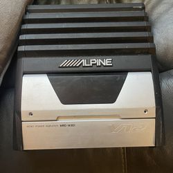 Alpine MRD-M301 Stereo Mono Subwoofer Amp Amplifier   $100 Firm