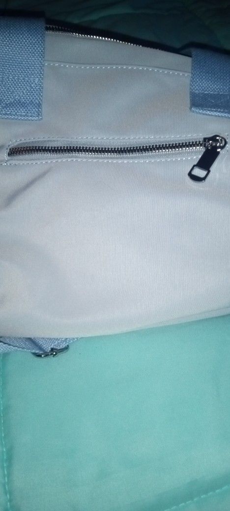 Blue Canvas Purse