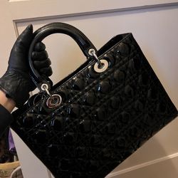 Christian Dior Lady Tote Bag