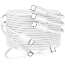 USBC to USBC Cable,iPhone 15 Charger Cord, [3Pack 6ft] 60W Type C Fast Charging for Apple iPhone 15/Pro/Max/Plus/iPad Pro 12.9/11/Air/Mini,MacBook Pro