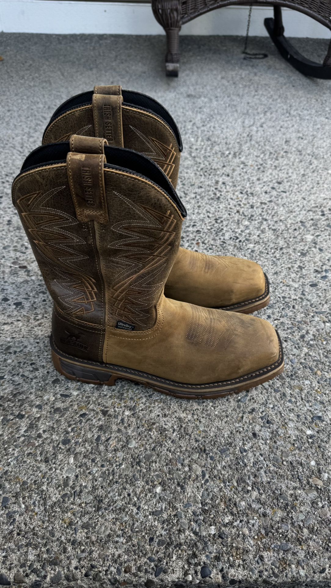 Irish Setter Work Boots Style 83912 Size 8D