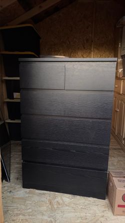 Black dresser