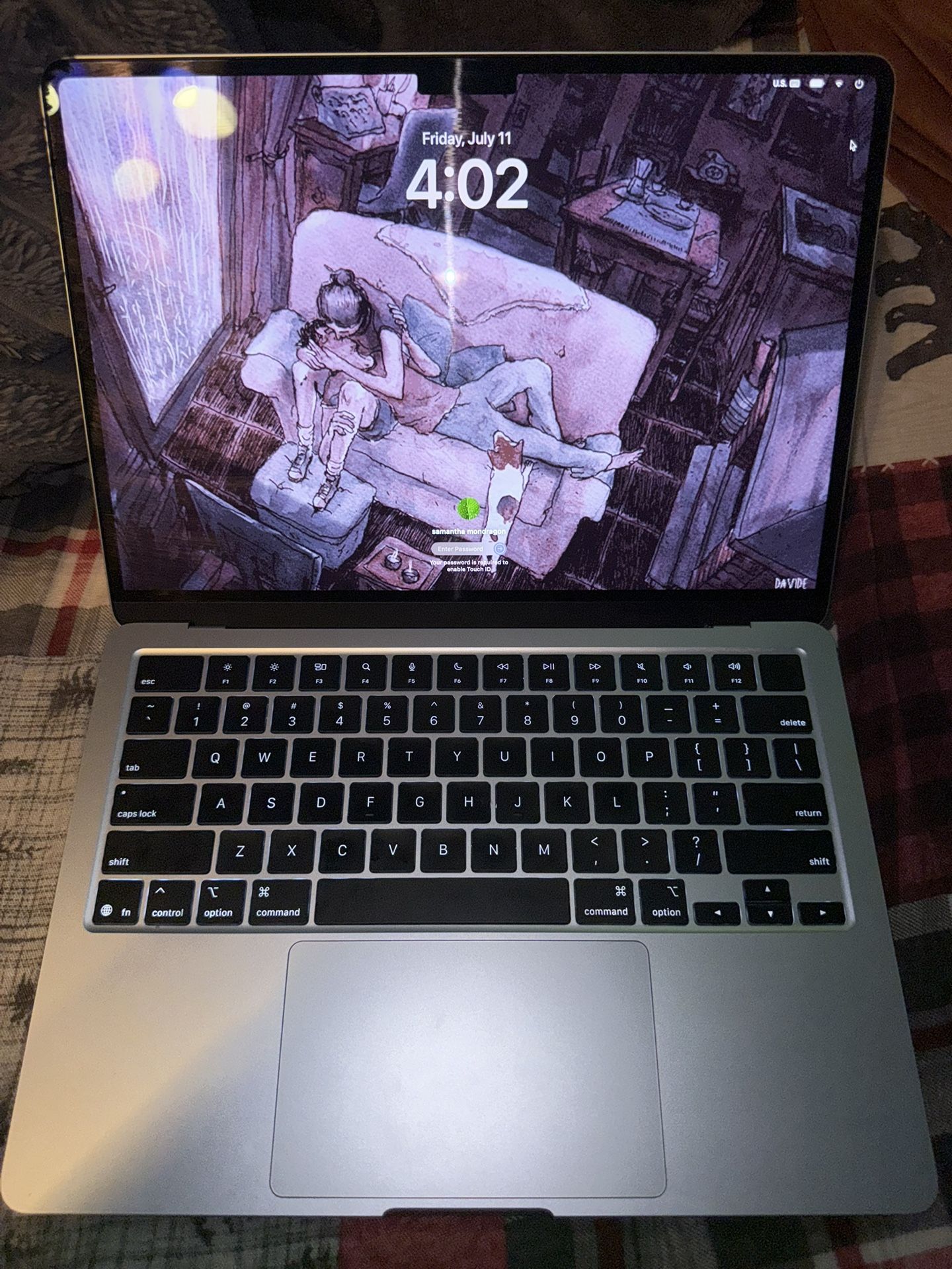 Apple - MacBook Air 13-inch Laptop - Apple M4 chip Built for Apple Intelligence - 16GB Memory - 256GB SSD - Sky Blue