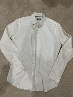 Express Extra Slim Fit Shirt - Size M, White