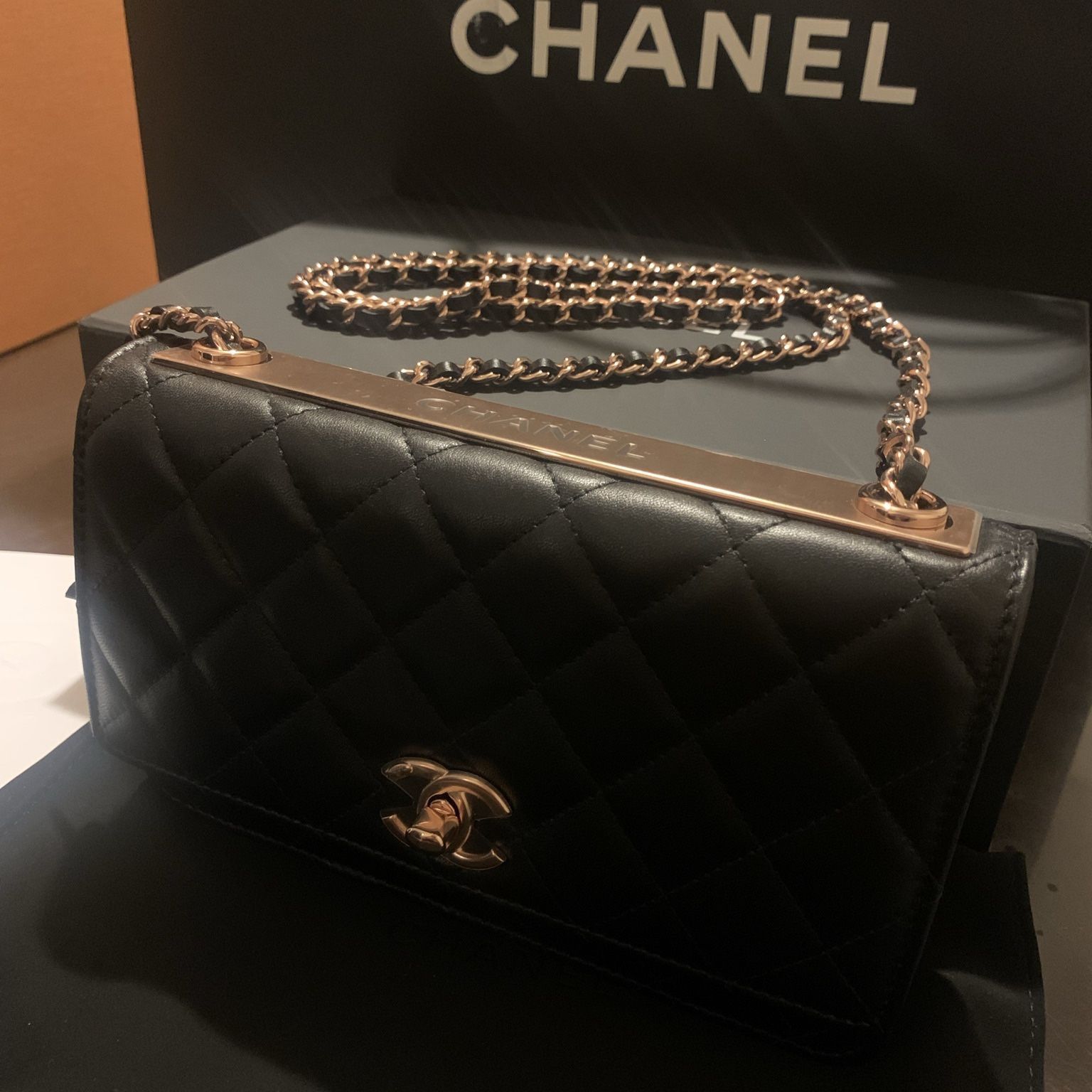 SOLD Authentic Chanel Trendy CC WOC