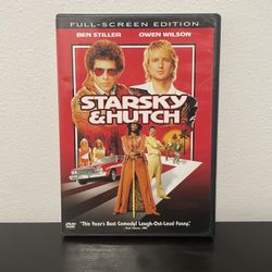 Starsky & Hutch DVD Movie Ben Stiller Owen Wilson Full Screen Edition 2004