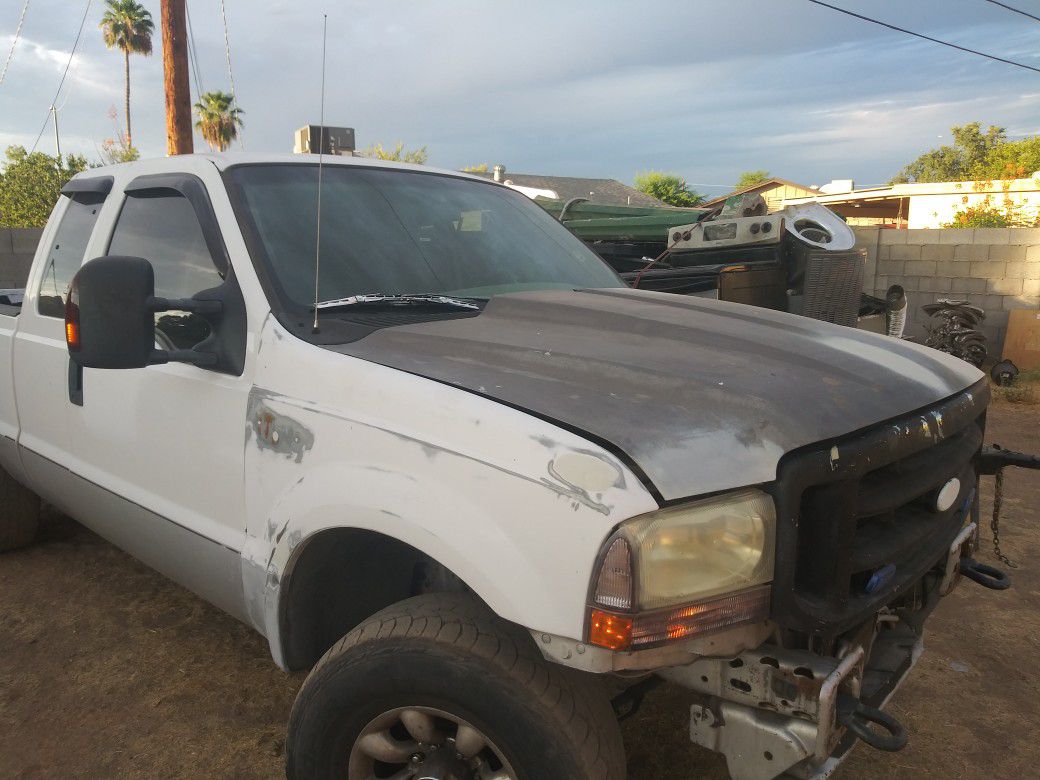 04 f250 parts truck (take truck as a whole)