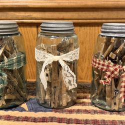 Choice of  Vintage Mason Jars  ($12 EACH)