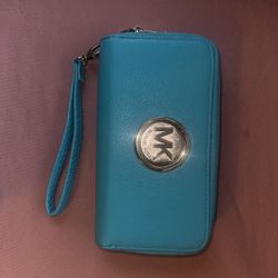 Michael Kors Aquamarine leather Wallet