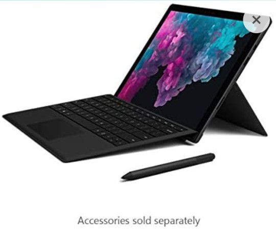 Microsoft Surface Pro 6 (Intel Core i5, 8GB RAM, 256 GB)  - Black