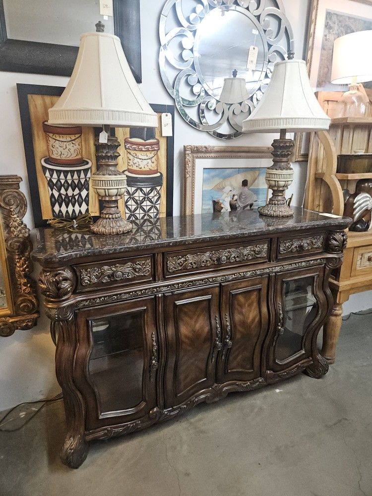 Buffet Aico We are located at 2811 East Bell road. Another Time Around Furniture.