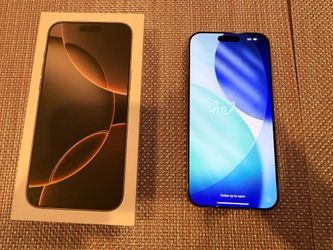 Apple  iPhone 16 Pro Max 256 GB Unlocked Desert Titanium