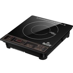 Duxtop 1800W Portable Induction Cooktop Countertop Burner, Gold 8100MC/BT-180G3