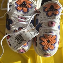 New Toddler Girl Adidas Shoes Size 12.5k