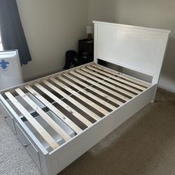 White Bed Frame (full size)