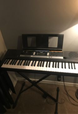 Keyboard with stand