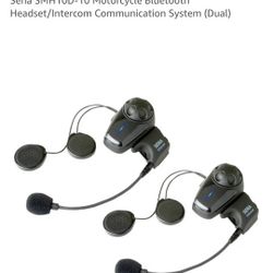 Motorcycle Bluetooth Headset/Intercom Communication System (Dual)