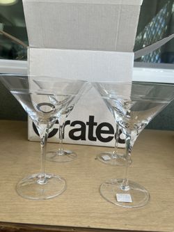 Brand New Martini Glasses