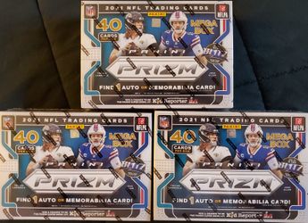 2021 Prizm Football Mega Box