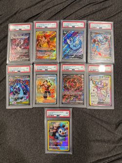 PSA Graded Pokémon Card Assortment (Read Description)