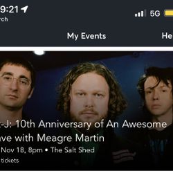 4 Alt J Sat Salt Shed Tickets For Sale