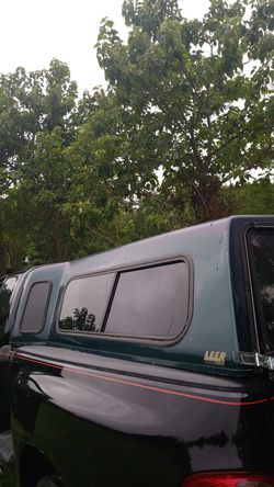 Chevy truck camper
