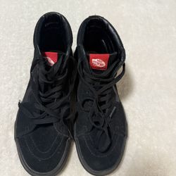  Leather Men’s shoes( Vans) size 8