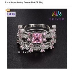 Beautiful pink wedding set