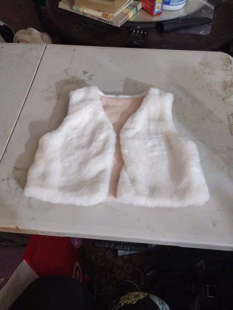 Kids Fur Vest