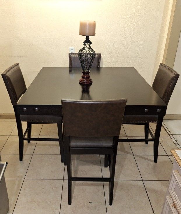 5 Pc Height Dining Table 