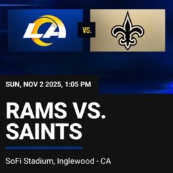 Rams Vs Saints