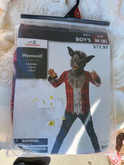Boys werewolf costume
