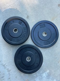 ROGUE BUMPER PLATES BY HI-TEMP