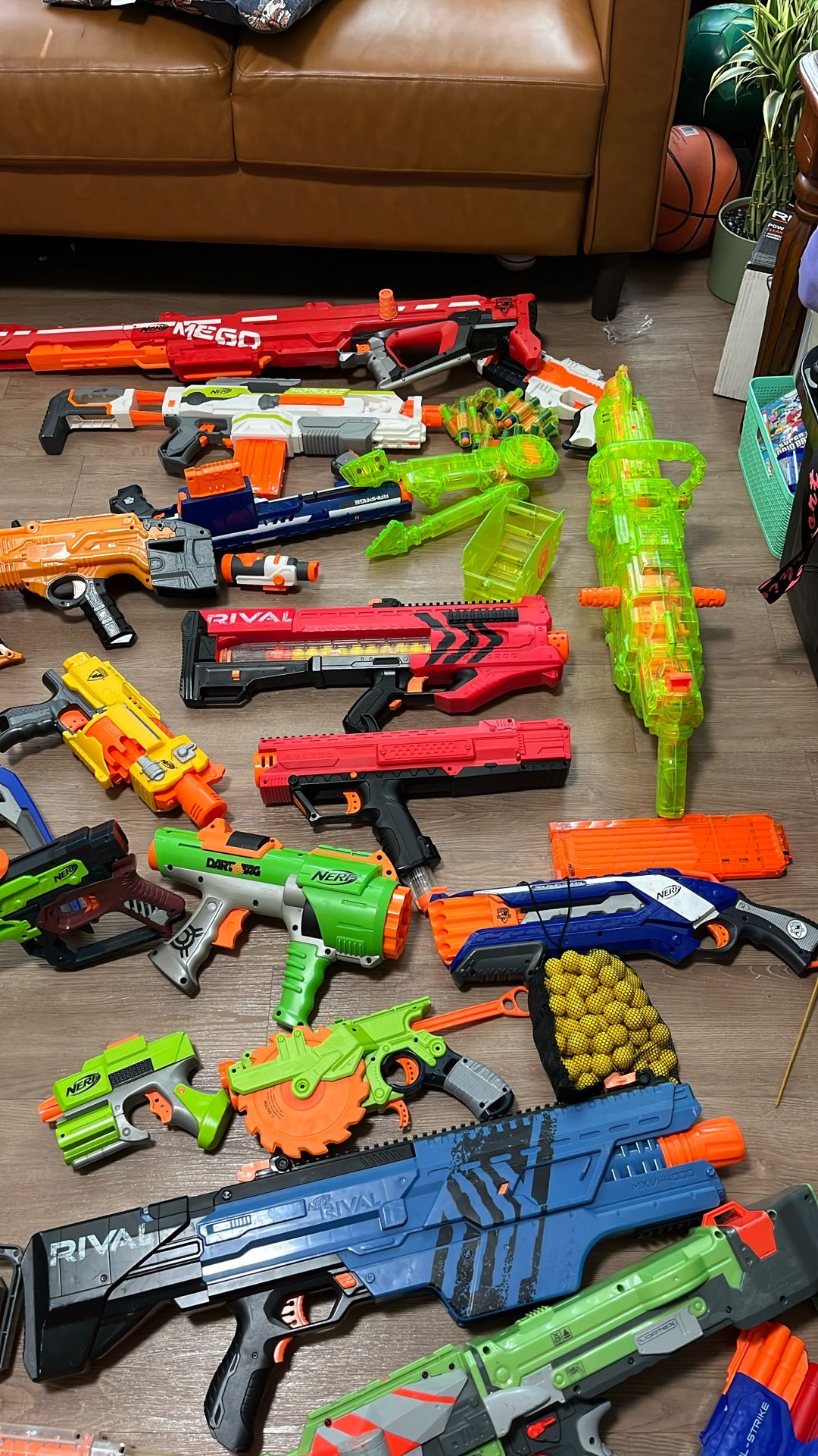 Over 25 Nerf Guns Plus More