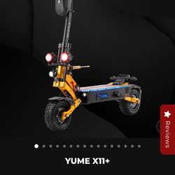 Yume x11 scooter