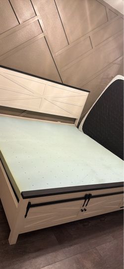 King size bed frame