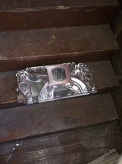 Big Block Chevy Intake Rectangle Port Polished