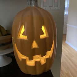 Halloween Light Up Pumpkin 