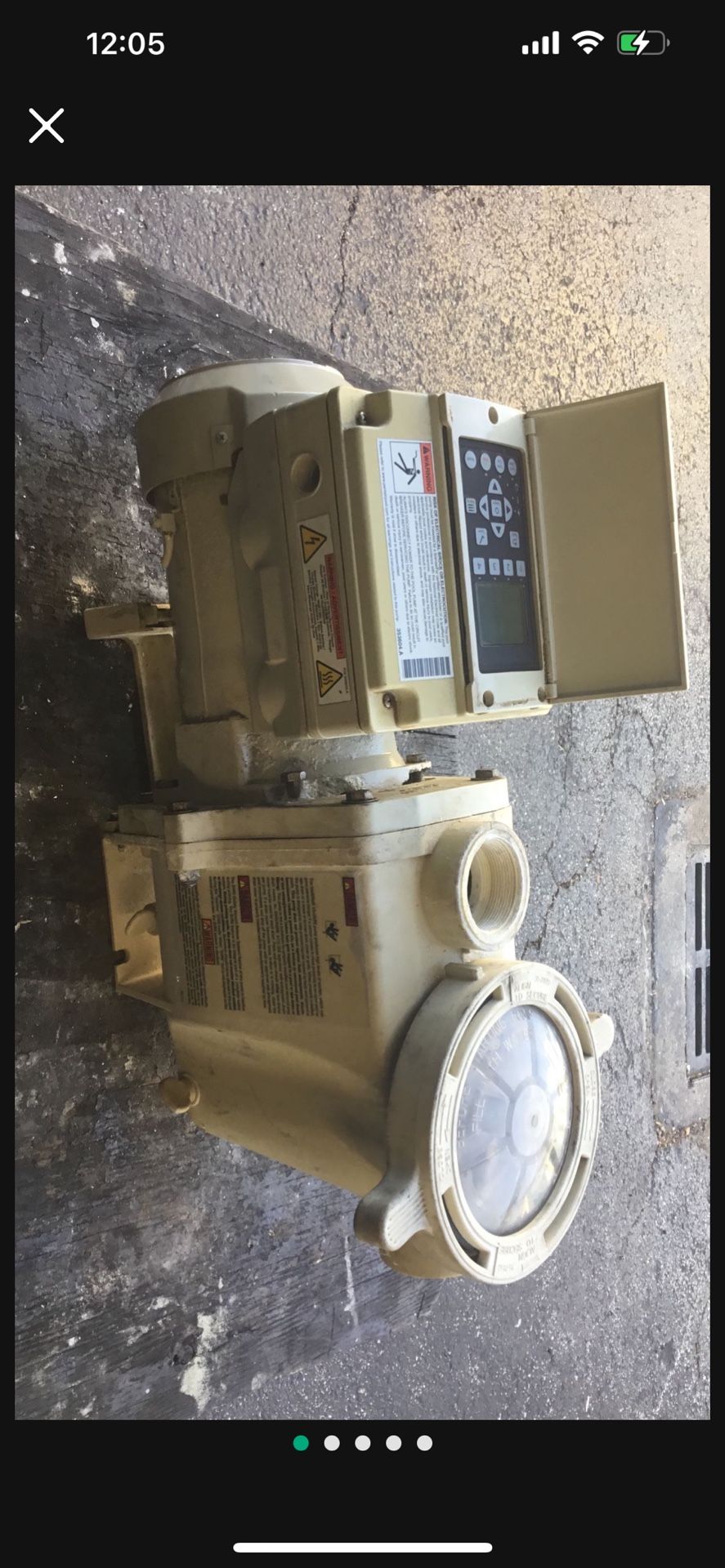 Pool Pump Variable Speed 3.25 Hp