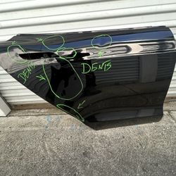 Tesla Modelo S Rear Passenger Side Door 2021 - 2024 Used Oem 