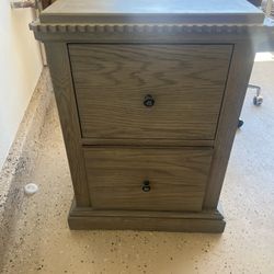 Restoration Hardware Filing Cabinet 