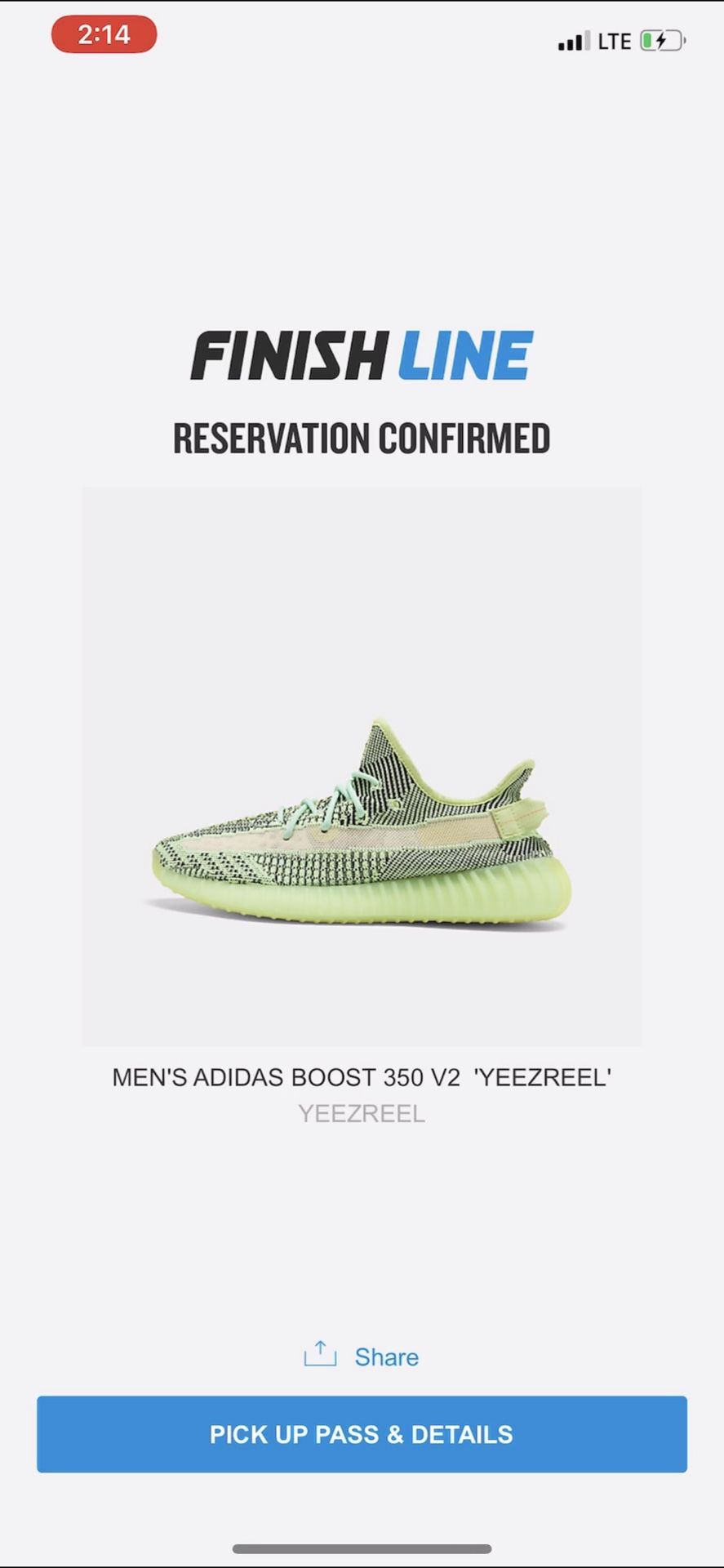 Adidas Yeezy Boost 350 V2 Yeezreel (Non-Reflective)