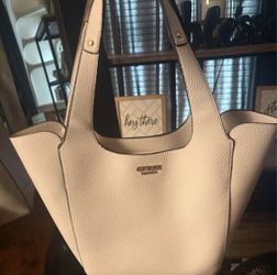 Guess White Purse