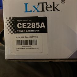 two Pack Of Ce285a Black Toner Cartridges