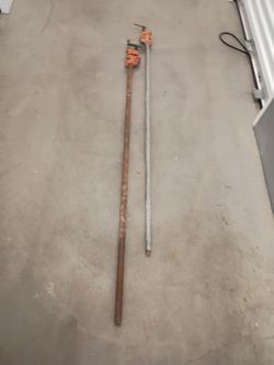 The  2 pony claws of 4 ft of aperturen
