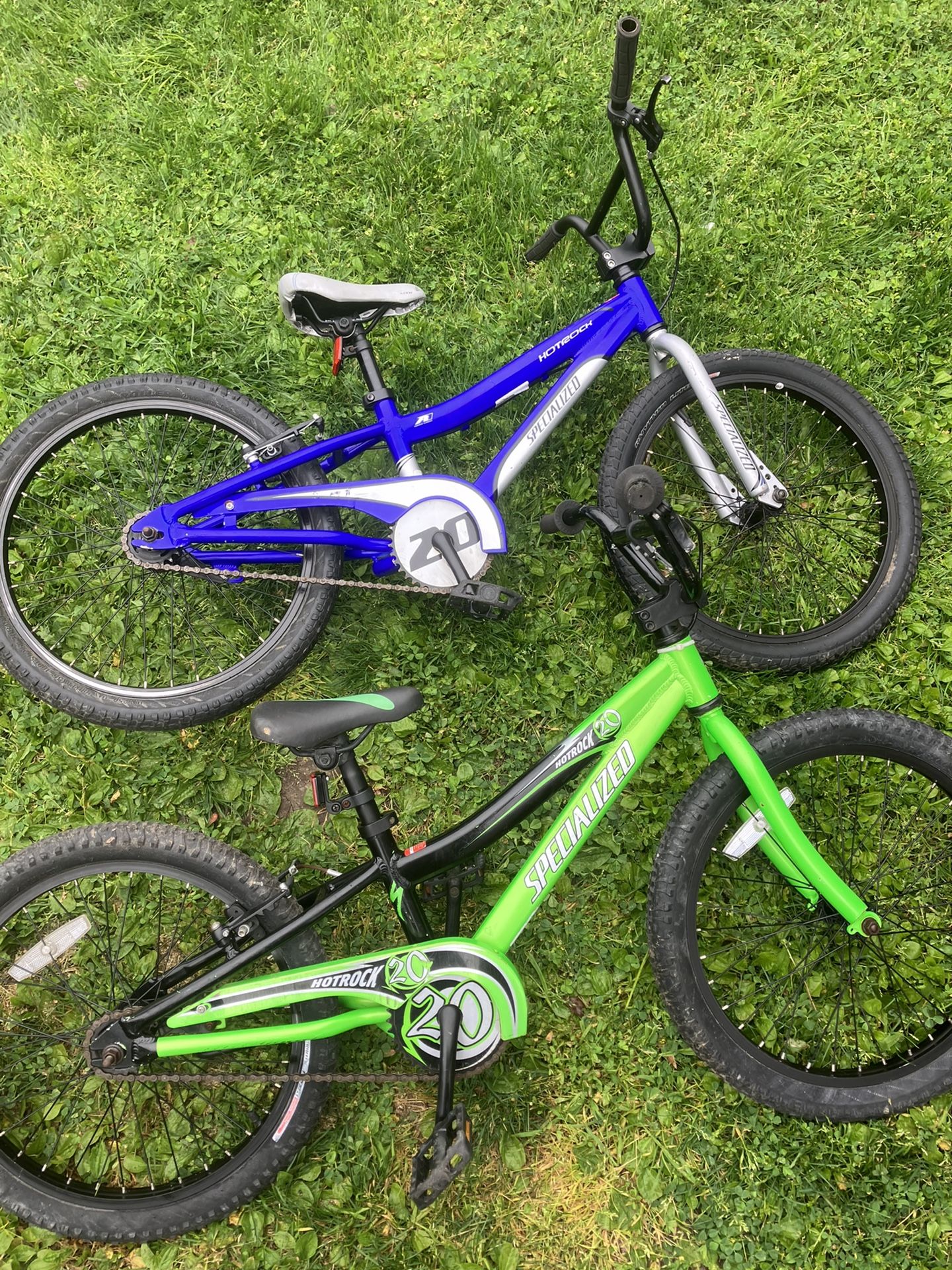 Specialized Hotrock 20 Kids BMX Bike w/ hand and foot brakes 10” frame on 20” wheels Price is firm per bike, not interested in lesser offers. Email
