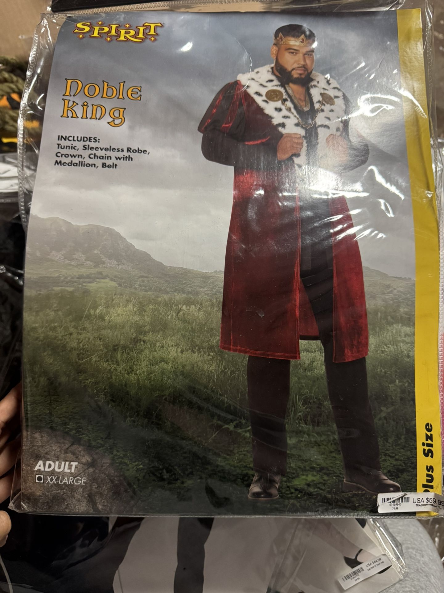 KING ADULT COSTUME