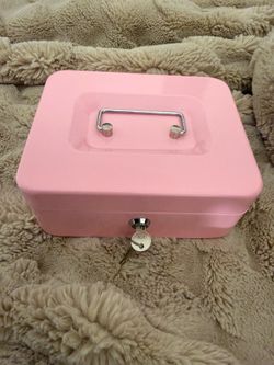 Pink Money Safe Box